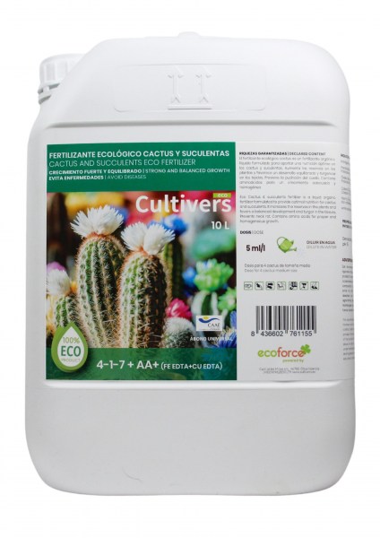 cactus y suculentas 10l